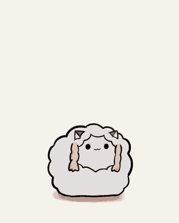 a cartoon of a sheep with a speech bubble that says wooloo loololoo looloo loo-