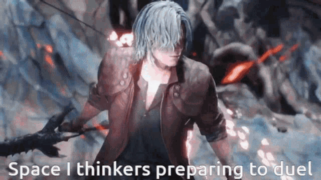 Space I Think Devil May Cry5 GIF - Space I Think Devil May Cry5 Dmc5 GIFs