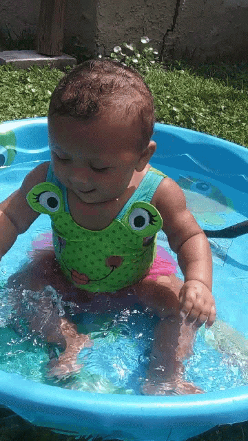 Pool Time Baby GIF - Pool Time Baby Happy GIFs