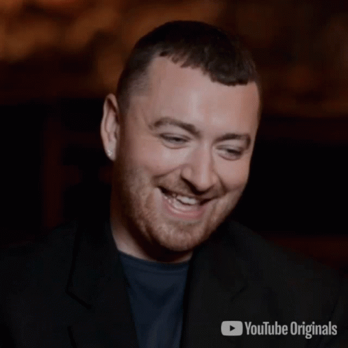 Laughing Sam Smith GIF - Laughing Sam Smith Released GIFs