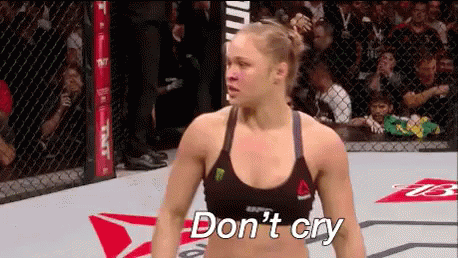 I'M Trying Ronda, I'M Trying GIF - Mma Ronda Rousey Dont Cry GIFs