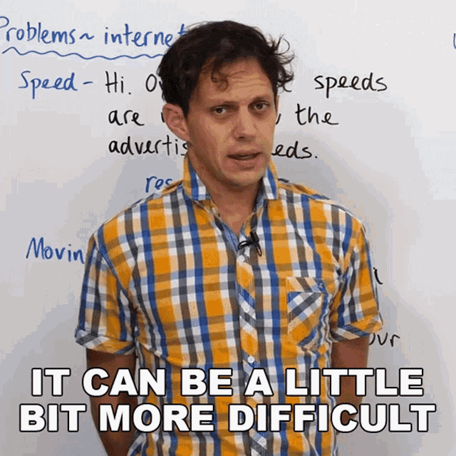 It Can Be A Little Bit More Difficult Benjamin GIF - It Can Be A Little Bit More Difficult Benjamin Engvid GIFs