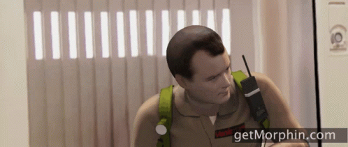 Bill Murray Ghostbusters GIF - Bill Murray Ghostbusters Video Game GIFs