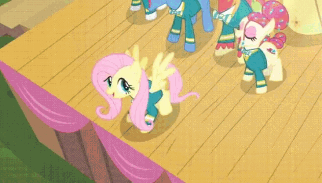 Fluttershy Ponytones GIF - Fluttershy Ponytones Find The Music In You GIFs