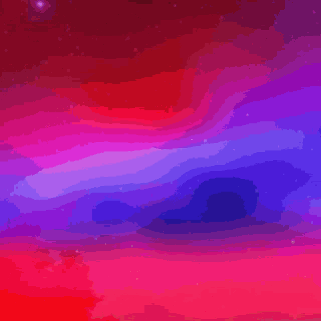 a group of anime characters are standing next to each other on a pink and purple background