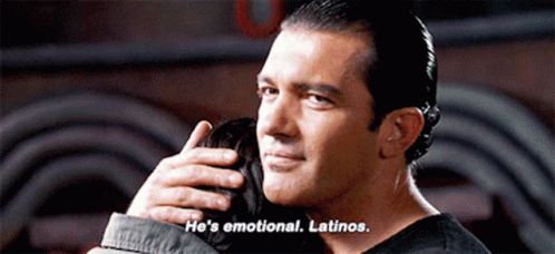 Emotional Latino GIF