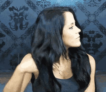 Hair Flip GIF - Jenelle Evans Hair Flip Interview GIFs