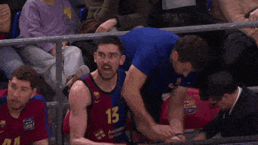 a basketball player wearing a jersey with the number 44 on it