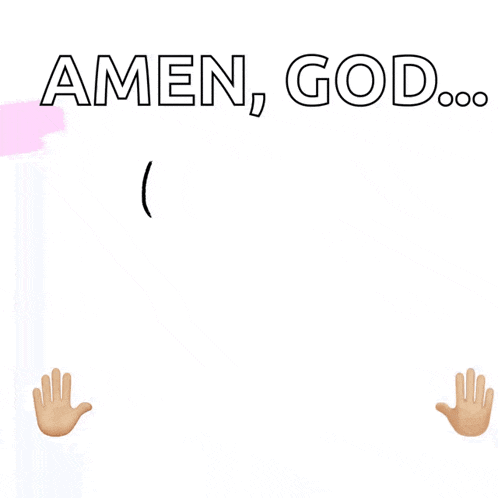 a white background with the words amen god are enough