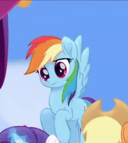 My Little Pony My Little Pony The Movie GIF - My Little Pony My Little Pony The Movie Rainbow Dash GIFs