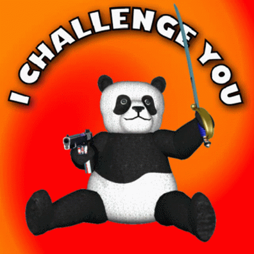 I Challenge You Game On GIF - I Challenge You Game On Bring On Your Best GIFs