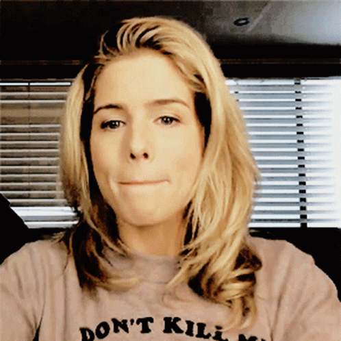 Dont Know No Se GIF - Dont Know No Se Emily Bett GIFs