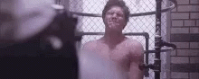 Hot Shower Evan Peters GIF - Hot Shower Evan Peters Asylum GIFs