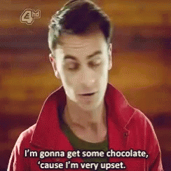 Misfits Gonna Get Some Chocolate GIF - Misfits Gonna Get Some Chocolate Upset GIFs