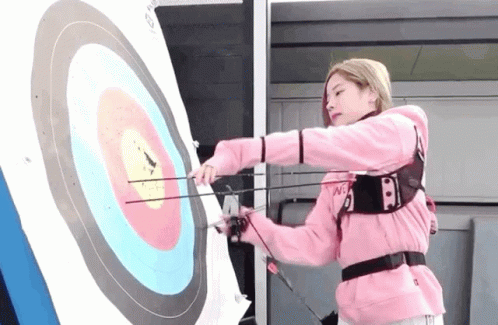 Dahyun Archer Archery GIF - Dahyun Archer Archery Arrow GIFs