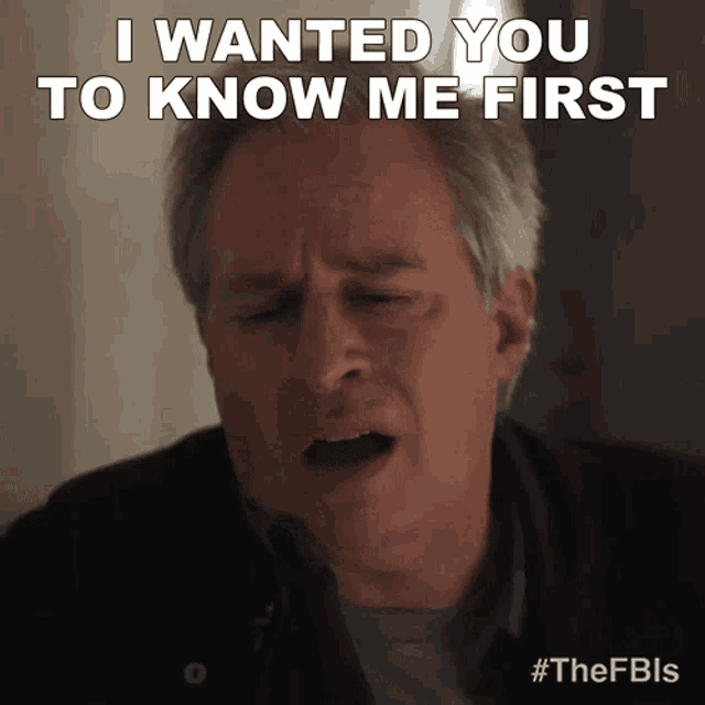 I Wanted You To Know Me First Cecil Walsh GIF - I Wanted You To Know Me First Cecil Walsh Fbi Most Wanted GIFs