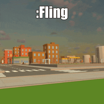 a cartoon of a car being flipped over in front of an auto service shop