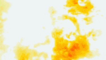 a bunch of flames are coming out of a white background