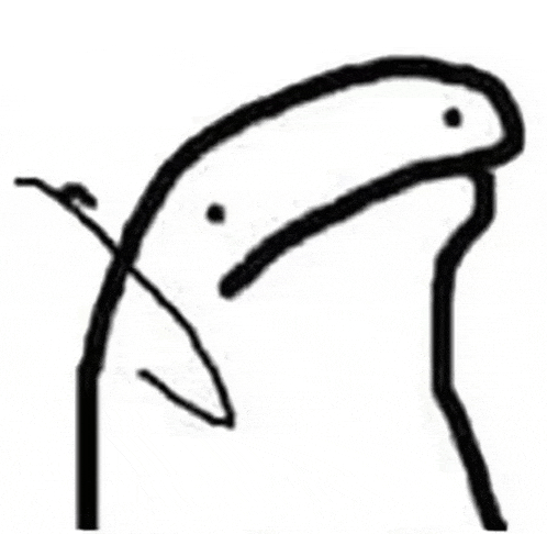 a black and white drawing of a stick figure with a stick in its mouth and a leaf in its mouth .
