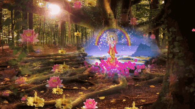Jaish Krishna Flowers GIF - Jaish Krishna Flowers Nature GIFs