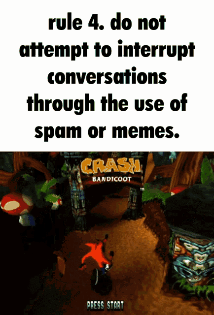 a video game called crash bandicoot is being played on a computer