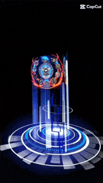 a poster for the star maker united group shows a spinning sphere