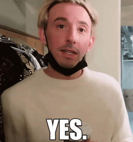 Brian Rosenthal Yes GIF - Brian Rosenthal Yes Starkid GIFs