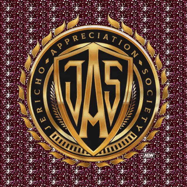 a logo for the jas appreciation society is shown
