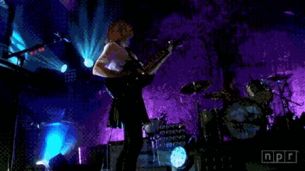 Carrie Brownstein Playing Guitar GIF