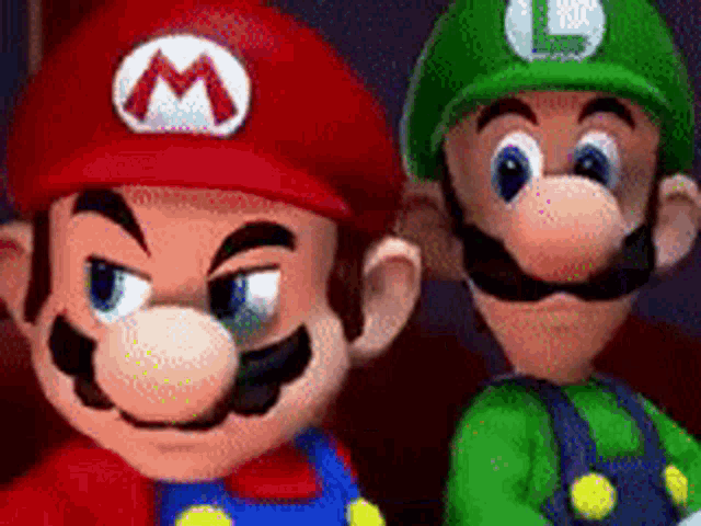 Mario Evil GIF - Mario Evil Glare GIFs
