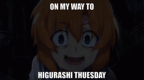 Higurashi Higurashi No Naku Koro Ni GIF - Higurashi Higurashi No Naku Koro Ni Thursday GIFs