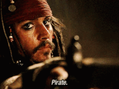Captain Jack Sparrow - Not all treasure is silver and gold, mate. Jack-sparrow-pirates-of-the-carribean