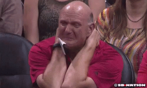 Steve Ballmer Crying GIF - Steve Ballmer Crying Sad GIFs