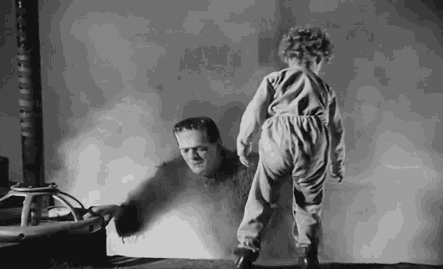 Come On The Monster GIF - Come On The Monster Son Of Frankenstein GIFs