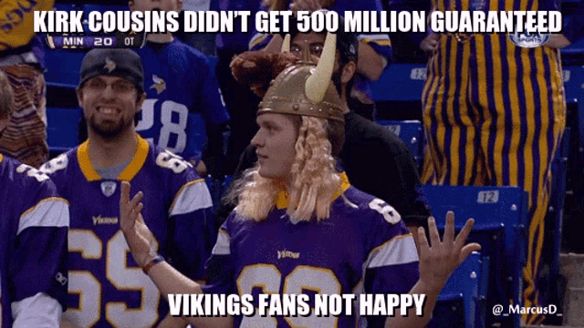 Kirk Cousins Cousins GIF - Kirk Cousins Cousins Vikings GIFs