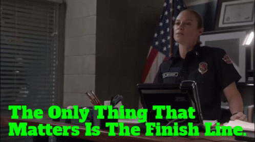 Station19 Maya Bishop GIF - Station19 Maya Bishop The Only Thing That Matters Is The Finish Line GIFs