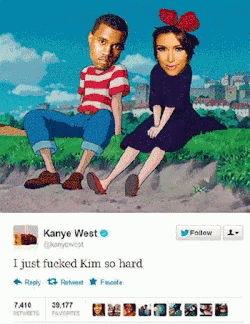 I Just Fucked Kim So Hard Kanye West GIF - I Just Fucked Kim So Hard Kanye West Kim Kardashian GIFs
