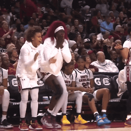 a group of basketball players from south carolina