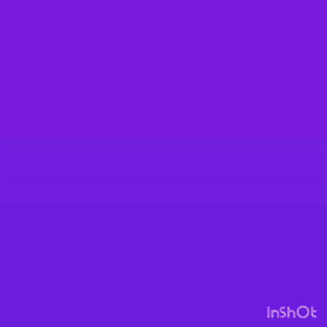 a purple background with a white and black square in the middle .
