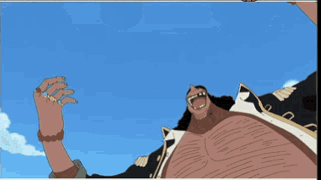 a cartoon scene with mountains in the background and trees