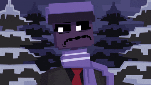 a pixel art of a man wearing a scarf and a hat
