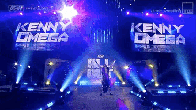 Aew Kenny Omega GIF - Aew Kenny Omega Entrance GIFs
