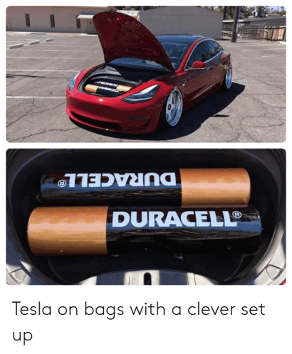 Tesla Duracell GIF