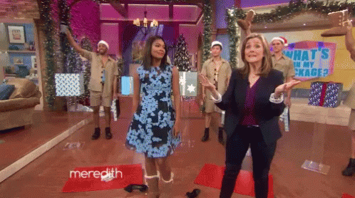 Gabrielle Union Strikes A Pose On The Meredith Vieira Show! GIF - The Meredith Vieira Show GIFs