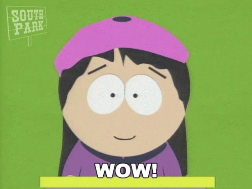 Wow Cool Wendy Testaburger GIF - Wow Cool Wendy Testaburger South Park GIFs