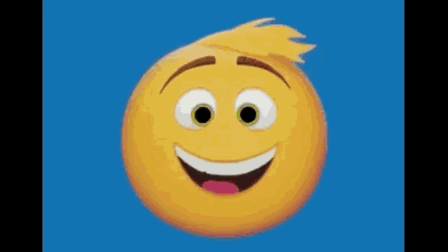 a cartoon smiley face sticking out its tongue with shahid written on the bottom right