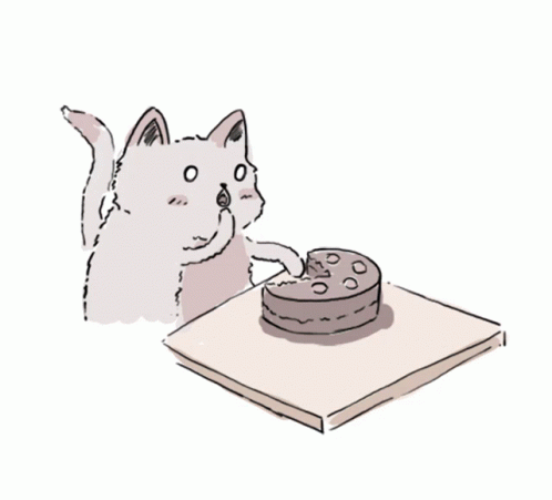 Cat Cake GIF - Cat Cake Birthday GIFs