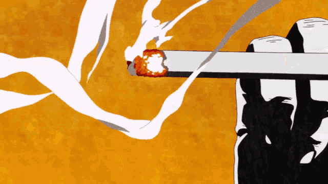 a painting of a red and white flower with a white stripe going through it