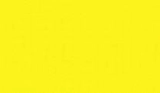 a close up of a bright yellow background with a white border .
