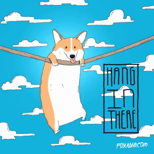 Fox Hang GIF - Fox Hang Hang In There GIFs